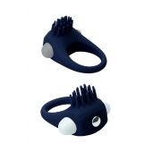 Синее эрекционное виброкольцо STIMU RING - Dream Toys - в Южно-Сахалинске купить с доставкой