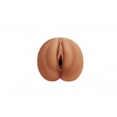 Кофейный мастурбатор-вагина Dumpling - Lola Games - в Южно-Сахалинске купить с доставкой