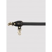 Черная распорка для ног Bound to You Faux Leather Spreader Bar - 50,8 см. - Fifty Shades of Grey - купить с доставкой в Южно-Сахалинске