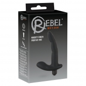 Черный вибромассажер простаты Naughty Finger Prostate Vibe - 13,8 см. - Orion - в Южно-Сахалинске купить с доставкой