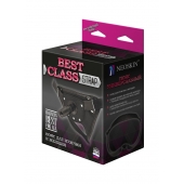 Черный пояс для насадок BEST CLASS STRAP - LOVETOY (А-Полимер) - купить с доставкой в Южно-Сахалинске