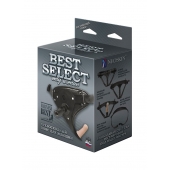 Пояс HARNESS BEST SELECT с вагинальной пробкой - LOVETOY (А-Полимер) - купить с доставкой в Южно-Сахалинске