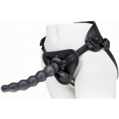 Пояс харнесс BEST UNI strap с 2 насадками - 18 и 22 см. - LOVETOY (А-Полимер) - купить с доставкой в Южно-Сахалинске