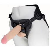 Пояс харнесс BEST UNI strap с 2 насадками - 18 и 22 см. - LOVETOY (А-Полимер) - купить с доставкой в Южно-Сахалинске