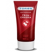 Смазка на водной основе TOREX  Спелая вишня  - 50 мл. - Torex - купить с доставкой в Южно-Сахалинске