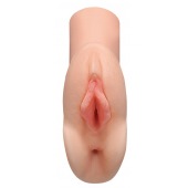 Телесный мастурбатор Perfect Pussy Double Stroker - Pipedream - в Южно-Сахалинске купить с доставкой