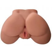 Кофейный мастурбатор-полуторс Perfect Ass Masturbator - Pipedream - в Южно-Сахалинске купить с доставкой