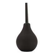 Черный анальный душ ANAL DOUCHE с прямым наконечником - Dream Toys - купить с доставкой в Южно-Сахалинске