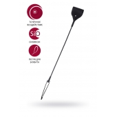 Черный гладкий стек с тонкой ручкой - 48 см. - ToyFa - купить с доставкой в Южно-Сахалинске