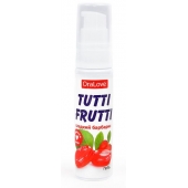 Гель-смазка Tutti-frutti со вкусом барбариса - 30 гр. - Биоритм - купить с доставкой в Южно-Сахалинске