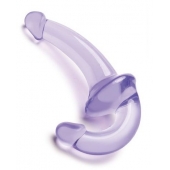Фиолетовый безремневой страпон Strapless Strap-On - Lux Fetish - купить с доставкой в Южно-Сахалинске