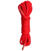 Красная веревка для связывания Nylon Rope - 5 м. - Easy toys - купить с доставкой в Южно-Сахалинске