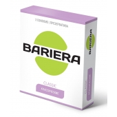 Классические презервативы Bariera Classic - 3 шт. - Bariera - купить с доставкой в Южно-Сахалинске