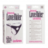 Трусы для страпона с универсальным креплением Universal Love Rider Luxe Harness - California Exotic Novelties - купить с доставкой в Южно-Сахалинске