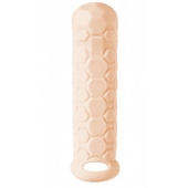 Телесный фаллоудлинитель Homme Long - 15,5 см. - Lola Games - в Южно-Сахалинске купить с доставкой