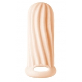 Телесный фаллоудлинитель Homme Wide - 11 см. - Lola Games - в Южно-Сахалинске купить с доставкой