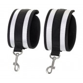 Серебристо-черные оковы Anonymo - ToyFa - купить с доставкой в Южно-Сахалинске