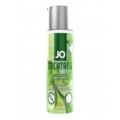 Вкусовой лубрикант на водной основе JO Cocktails Mojito - 60 мл. - System JO - купить с доставкой в Южно-Сахалинске