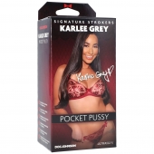 Мастурбатор-вагина Karlee Grey ULTRASKYN Pocket Pussy - Doc Johnson - в Южно-Сахалинске купить с доставкой