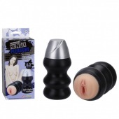 Мастурбатор-вагина в пластиковой колбе HUMBLE - NMC - в Южно-Сахалинске купить с доставкой