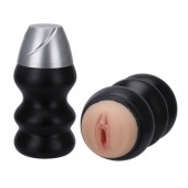 Мастурбатор-вагина в пластиковой колбе HUMBLE - NMC - в Южно-Сахалинске купить с доставкой