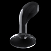 Прозрачный стимулятор простаты Flawless Clear Prostate Plug - 15 см. - Lovetoy - в Южно-Сахалинске купить с доставкой