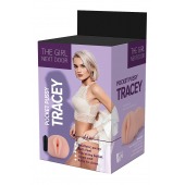 Телесный мастурбатор-вагина Tracey - Dream Toys - в Южно-Сахалинске купить с доставкой