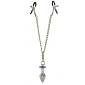 Зажимы для сосков с анальной пробкой - Sitabella - купить с доставкой в Южно-Сахалинске