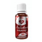 Возбудитель  Любовный эликсир 30+  - 20 мл. - Миагра - купить с доставкой в Южно-Сахалинске