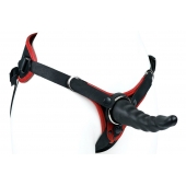 Пояс унисекс UNISEX Style с 2 насадками - LOVETOY (А-Полимер) - купить с доставкой в Южно-Сахалинске