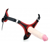 Пояс унисекс UNISEX Style с 2 насадками - LOVETOY (А-Полимер) - купить с доставкой в Южно-Сахалинске