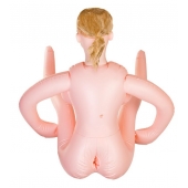 Надувная секс-кукла с реалистичной головой и поднятыми ножками - ToyFa - в Южно-Сахалинске купить с доставкой