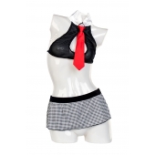 Надувная секс-кукла с реалистичной головой в костюме учительницы - ToyFa - в Южно-Сахалинске купить с доставкой