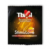 Разогревающий гель-лубрикант Stimulove Light в одноразовой упаковке - 4 гр. - Биоритм - купить с доставкой в Южно-Сахалинске