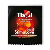 Разогревающий гель-лубрикант Stimulove Strong в одноразовой упаковке - 4 гр. - Биоритм - купить с доставкой в Южно-Сахалинске