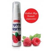 Гель-смазка Tutti-frutti с малиновым вкусом - 30 гр. - Биоритм - купить с доставкой в Южно-Сахалинске