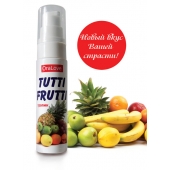 Гель-смазка Tutti-frutti со вкусом тропических фруктов - 30 гр. - Биоритм - купить с доставкой в Южно-Сахалинске