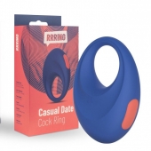 Синее эрекционное кольцо RRRING Casual Date Cock Ring - FeelzToys - в Южно-Сахалинске купить с доставкой