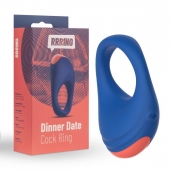 Синее эрекционное кольцо RRRING Dinner Date Cock Ring - FeelzToys - в Южно-Сахалинске купить с доставкой