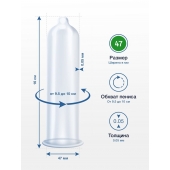 Презервативы MY.SIZE размер 47 - 10 шт. - My.Size - купить с доставкой в Южно-Сахалинске