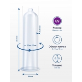 Презервативы MY.SIZE размер 69 - 10 шт. - My.Size - купить с доставкой в Южно-Сахалинске