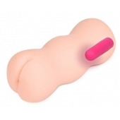 Телесный вибромастурбатор-анус TONGGGO 2 Auto - KOKOS - в Южно-Сахалинске купить с доставкой