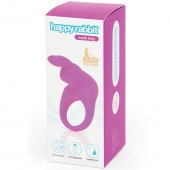 Фиолетовое эрекционное виброкольцо Happy Rabbit Rechargeable Rabbit Cock Ring - Happy Rabbit - в Южно-Сахалинске купить с доставкой