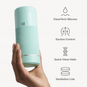 Мятный мастурбатор с контролем всасывания Arcwave Pow Stroker - Arcwave - в Южно-Сахалинске купить с доставкой