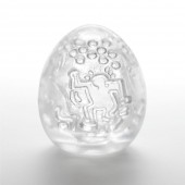 Мастурбатор-яйцо Keith Haring EGG DANCE - Tenga - в Южно-Сахалинске купить с доставкой