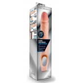 Телесная насадка на пенис 10 Inch Cock Sheath Extender - 25 см. - Blush Novelties - в Южно-Сахалинске купить с доставкой