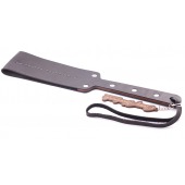 Гладкий мягкий удлиненный пэддл с заклепками - 32 см. - Crazy Handmade - купить с доставкой в Южно-Сахалинске