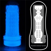 Светящийся в темноте мастурбатор Lumino Play Masturbator Pocketed - Lovetoy - в Южно-Сахалинске купить с доставкой