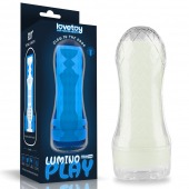Светящийся в темноте мастурбатор Lumino Play Masturbator Pocketed - Lovetoy - в Южно-Сахалинске купить с доставкой