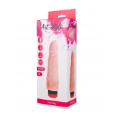 Телесный вибратор ART-Style №2 со встроенным пультом - 19 см. - Art-Style